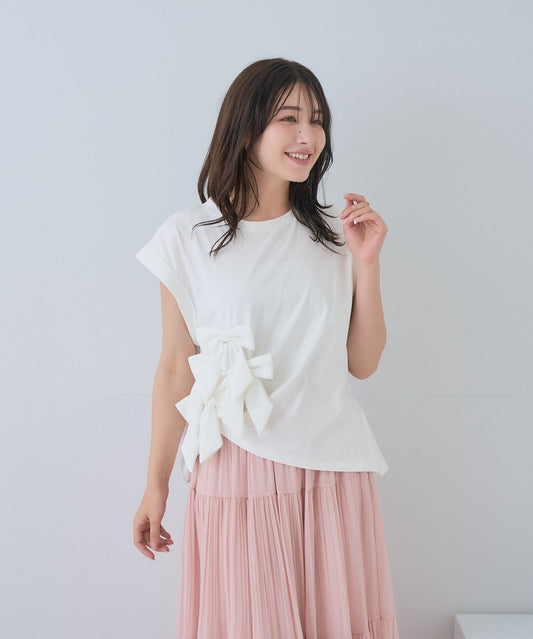 【5月17日(日)20時〜新発売】メニーリボンデザイントップス