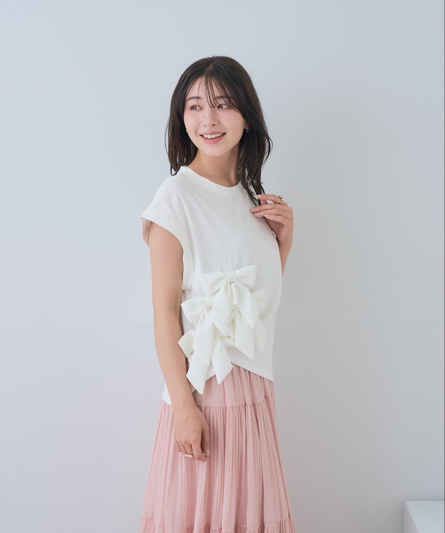 【5月31日(日)20時〜再入荷】メニーリボンデザイントップス
