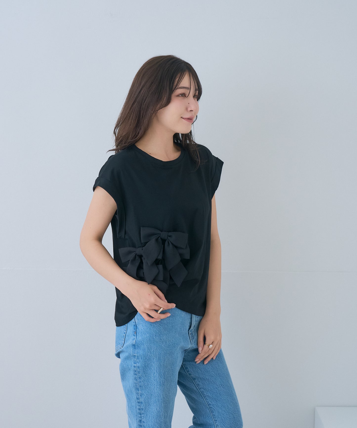 【5月31日(日)20時〜再入荷】メニーリボンデザイントップス