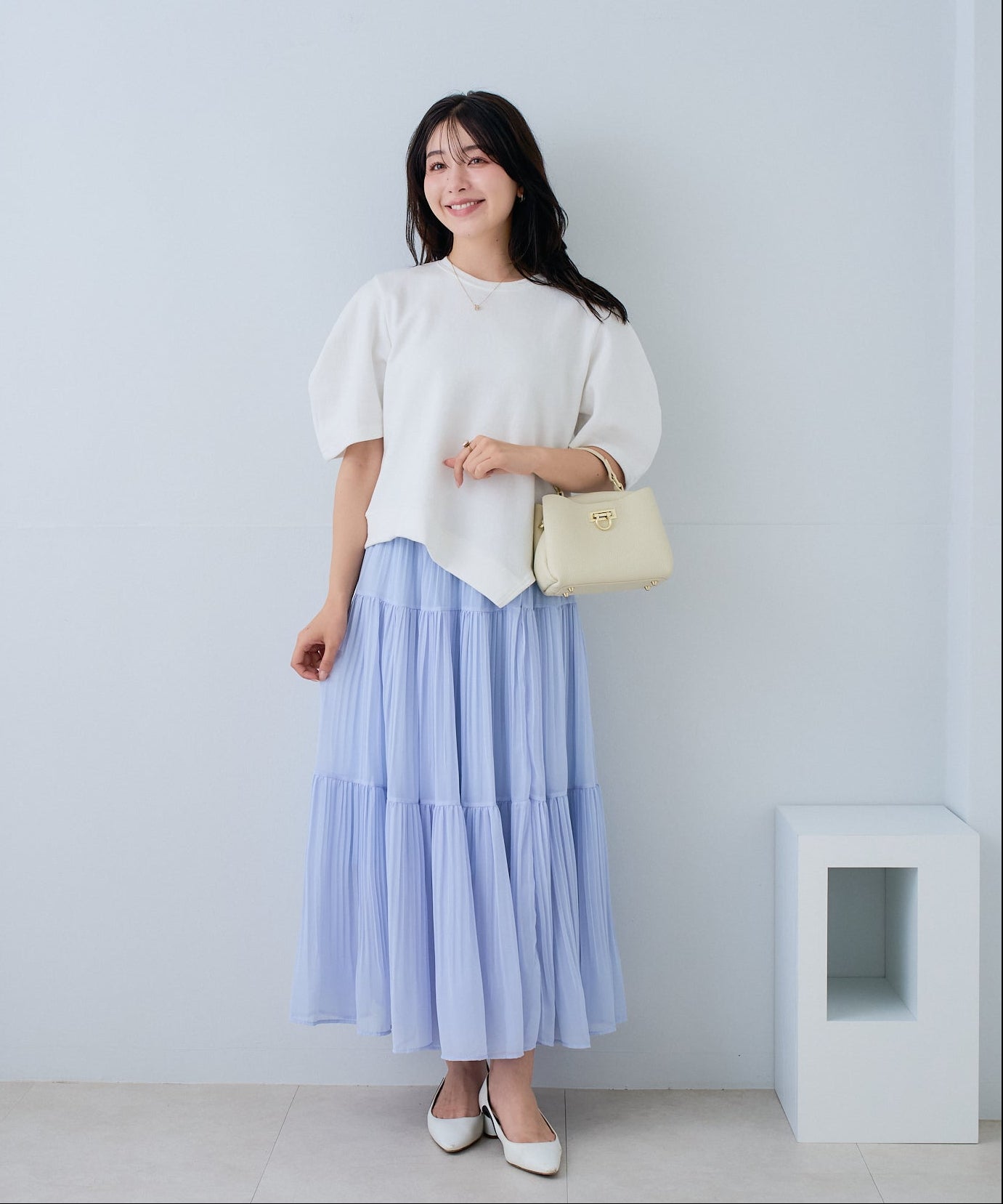 【5月24日(日)20時〜新発売】アシンメトリーヘムトップス