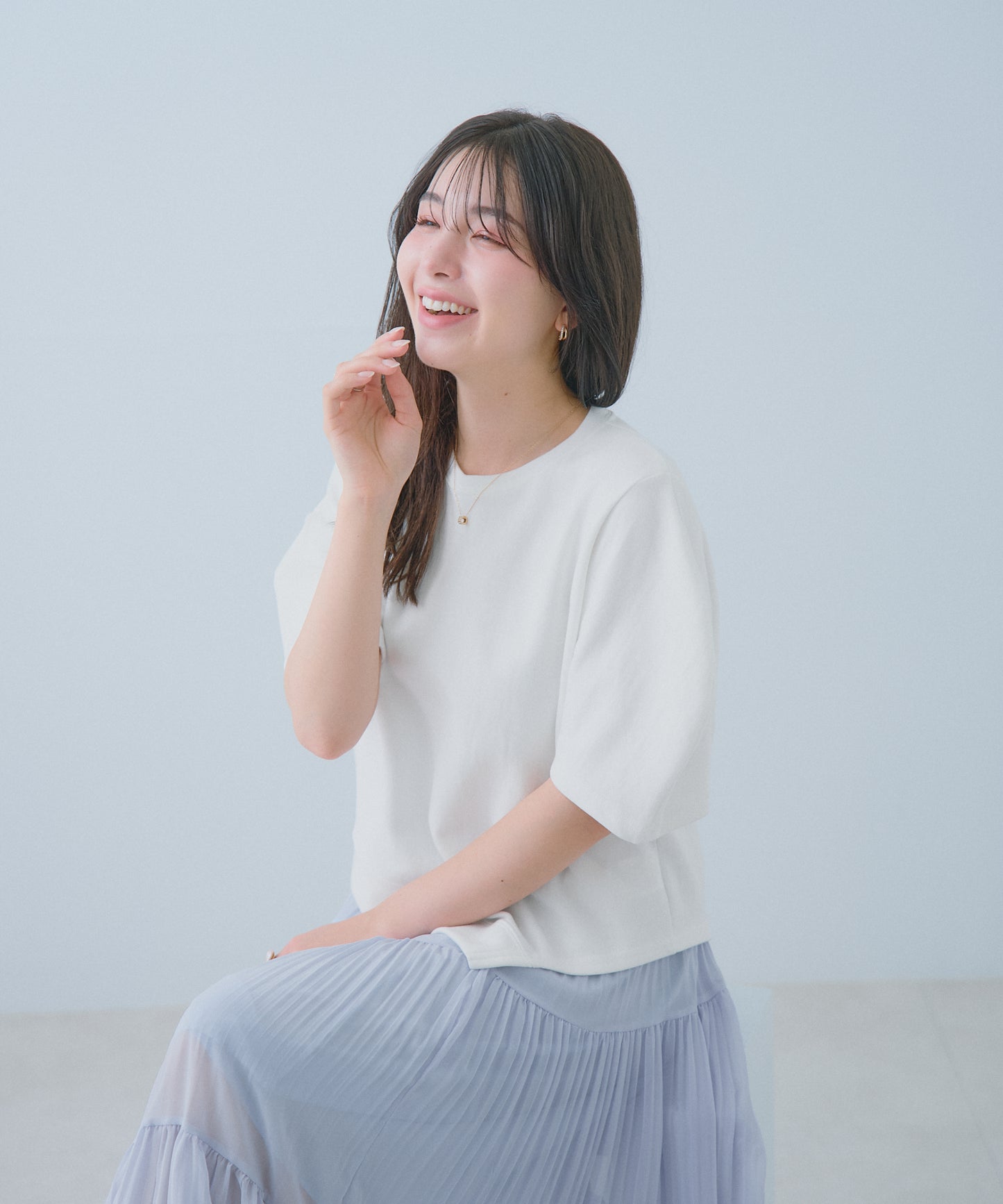 【5月24日(日)20時〜新発売】アシンメトリーヘムトップス
