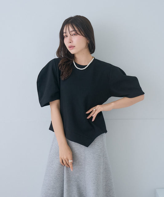【5月24日(日)20時〜新発売】アシンメトリーヘムトップス