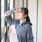 【8月3日(日)20時〜新発売】25AW UVカット99.9%フリルティアードパーカー