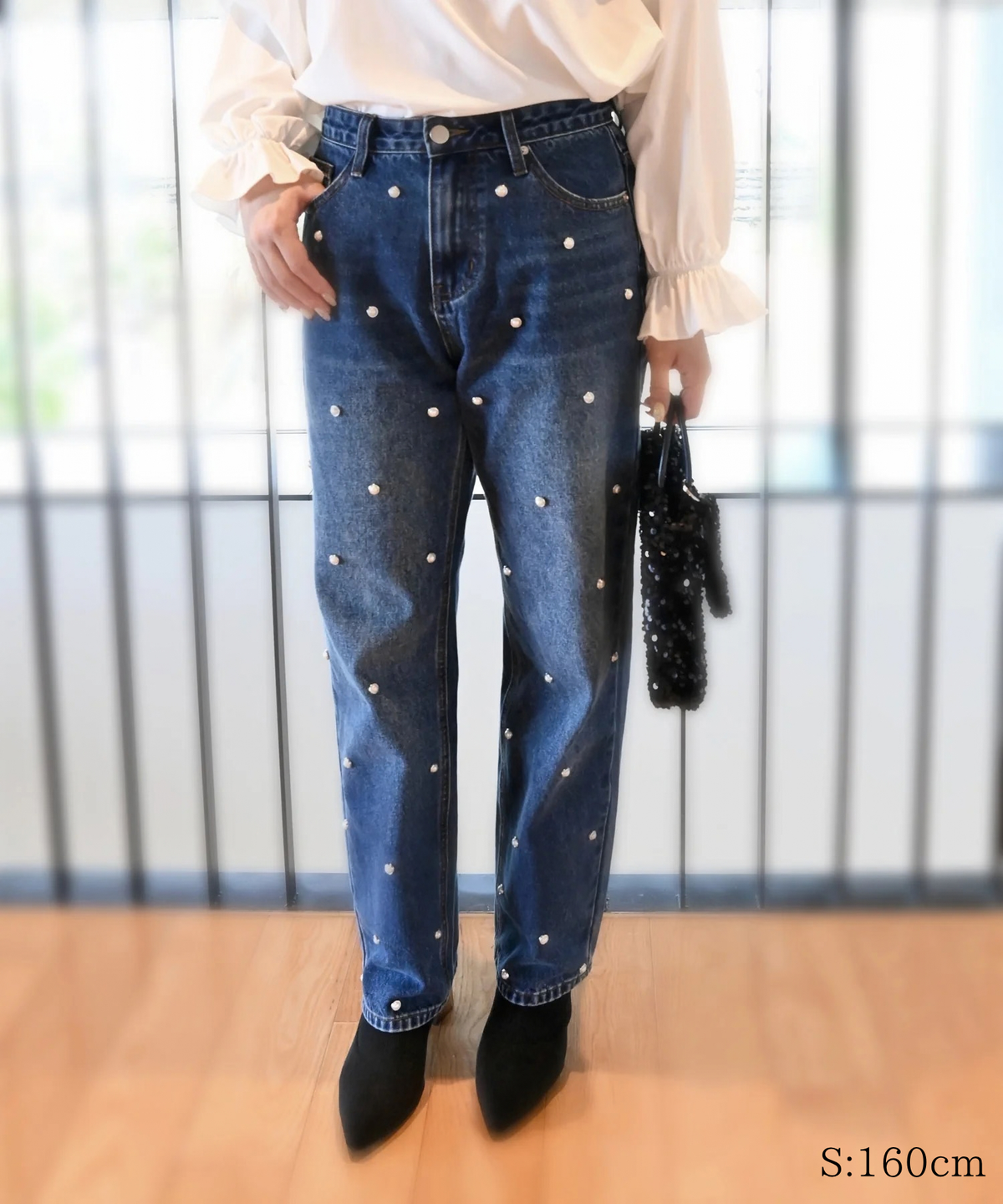 【10月10日(土)午前10時〜新発売】パールジュエルデニム