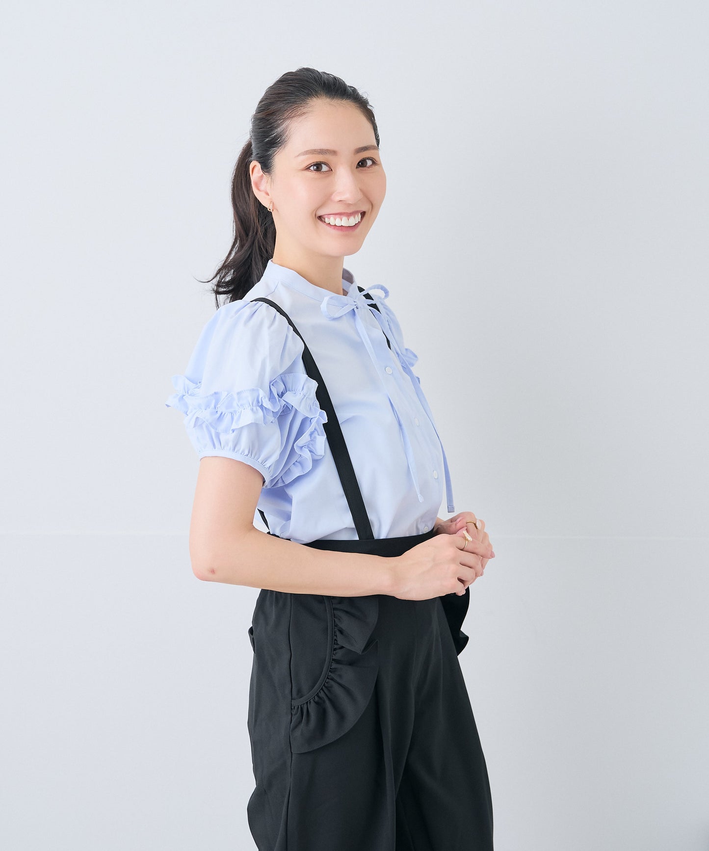 【8月5日(水)20時〜新発売】ホイップフリルボウタイブラウス