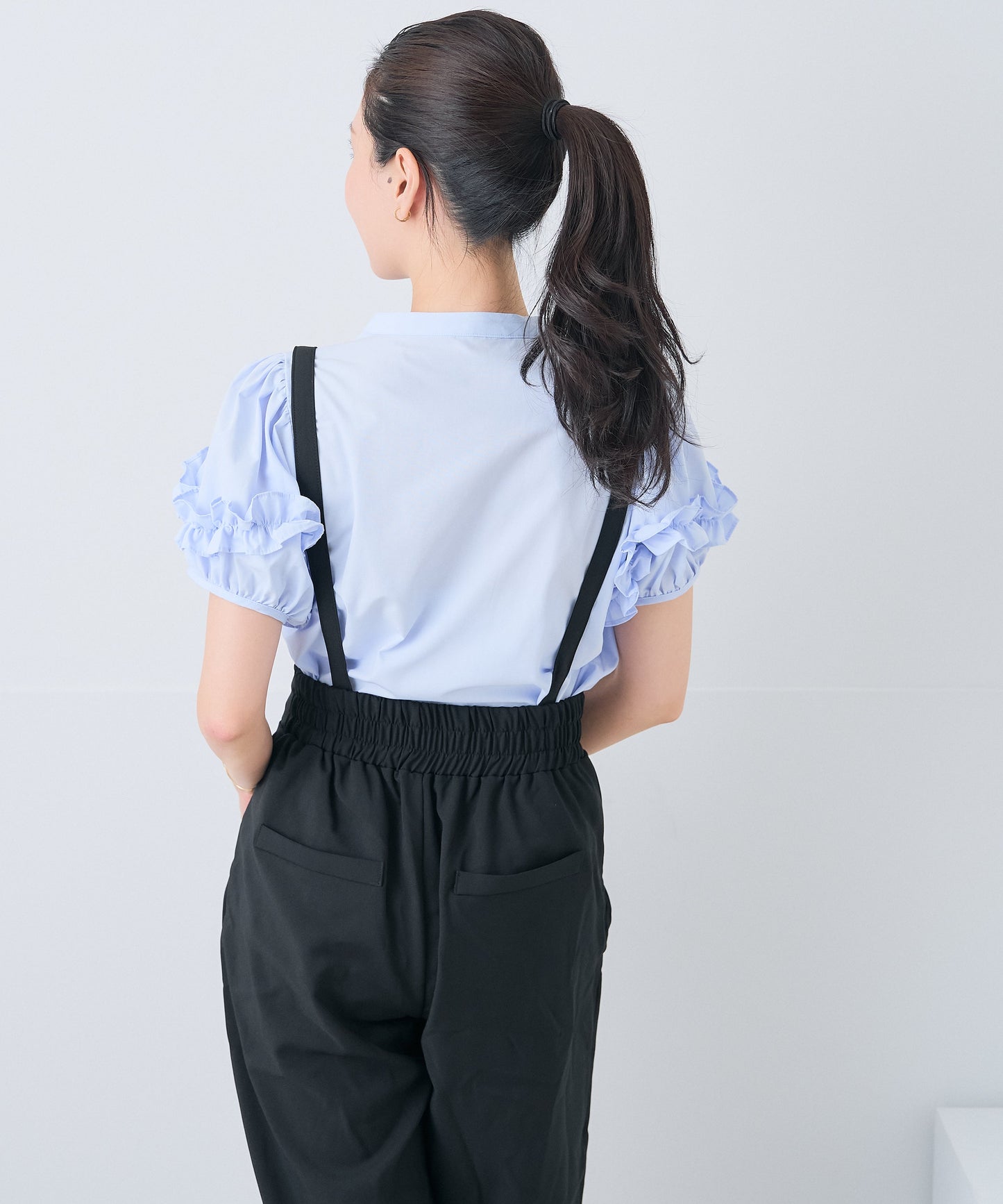 【8月5日(水)20時〜新発売】ホイップフリルボウタイブラウス
