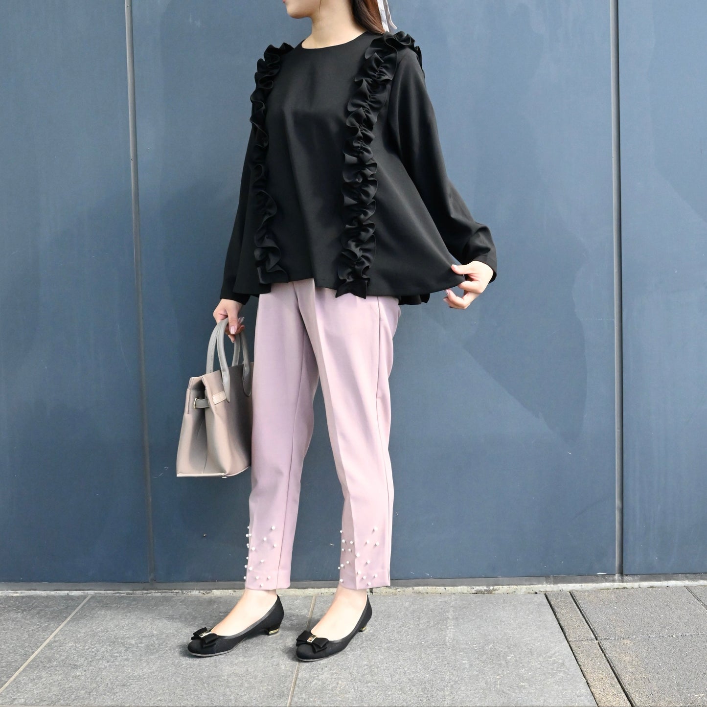 【11月9日(日)20時〜新発売】ツインフリルフレアトップス