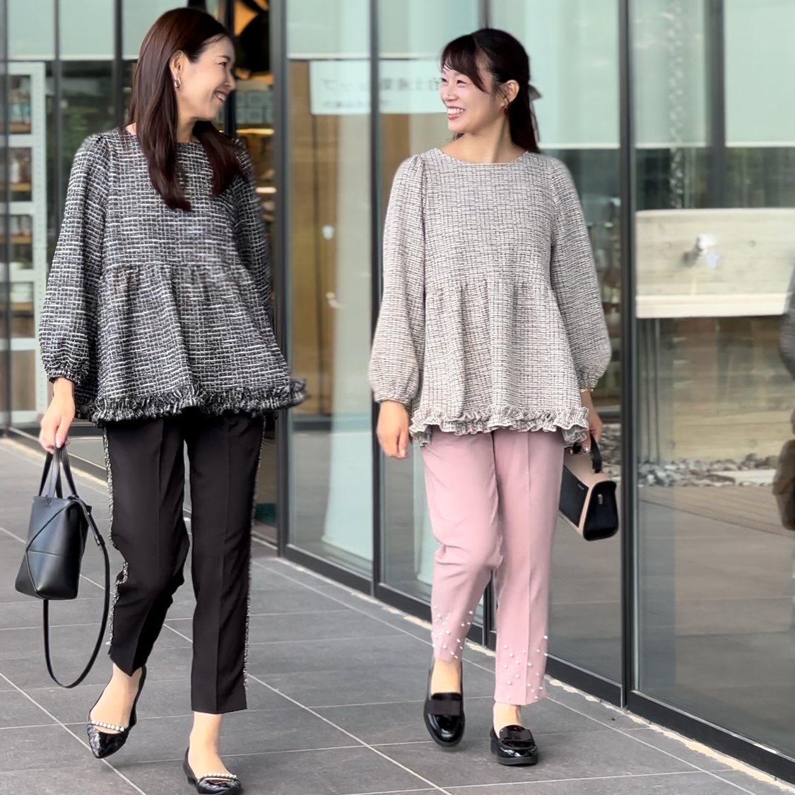 【11月9日(日)20時〜新発売】クラシカルリボンツイードトップス