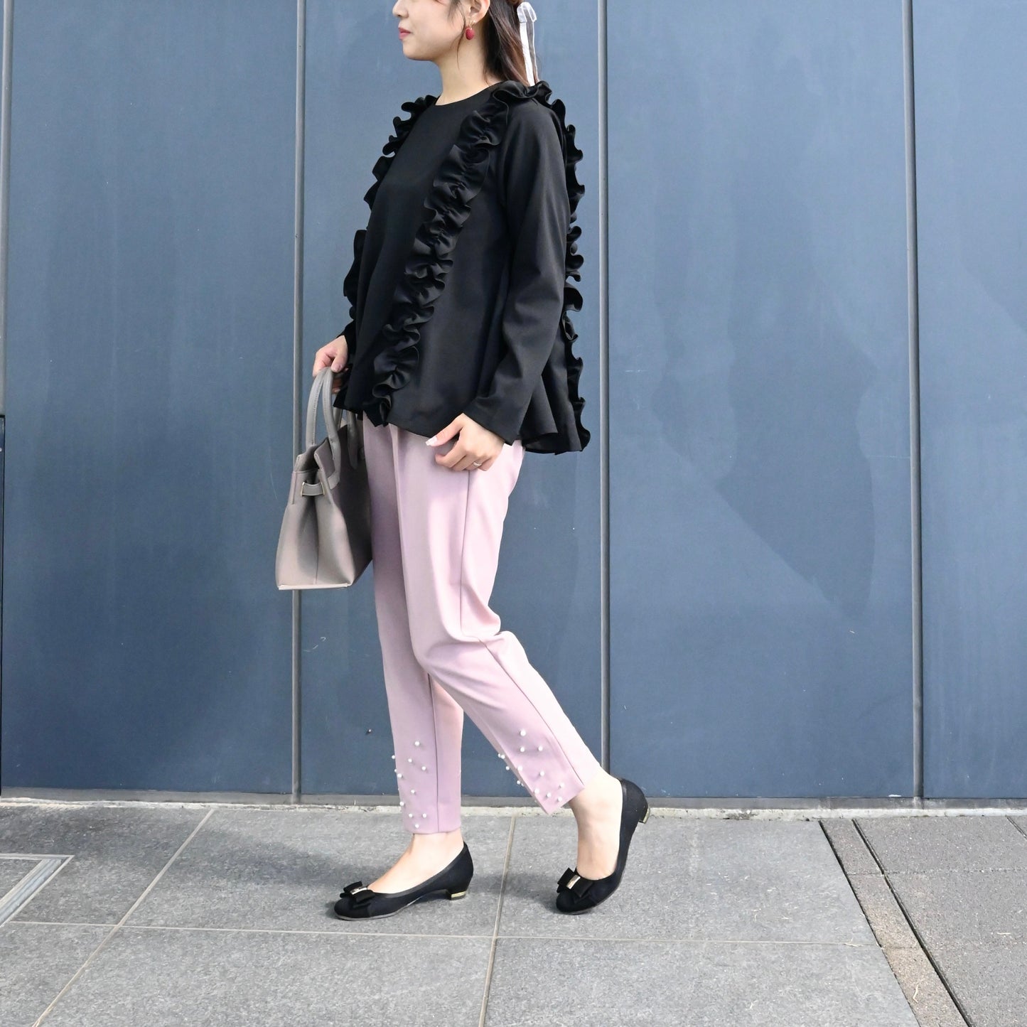 【11月9日(日)20時〜新発売】ツインフリルフレアトップス