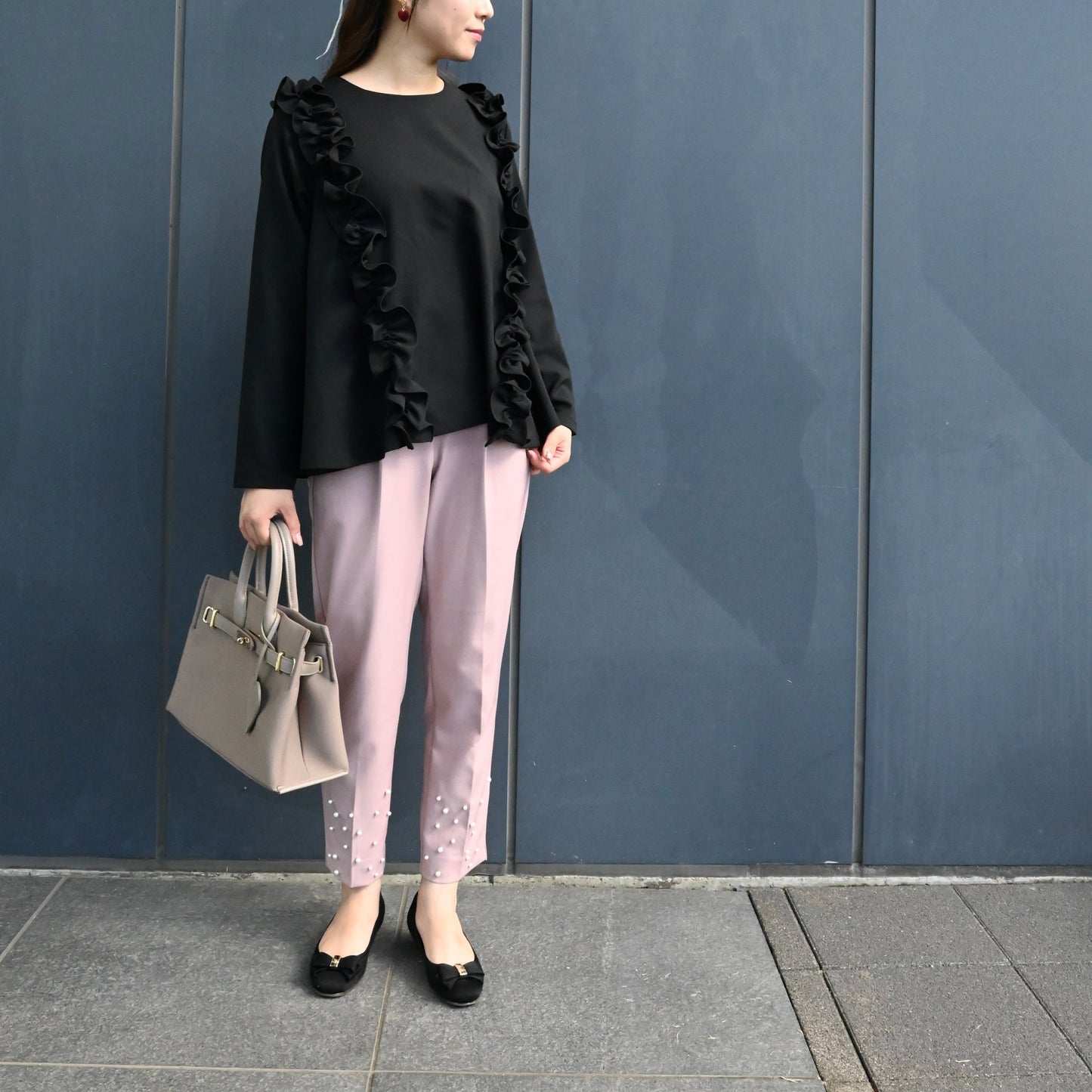 【11月9日(日)20時〜新発売】ツインフリルフレアトップス