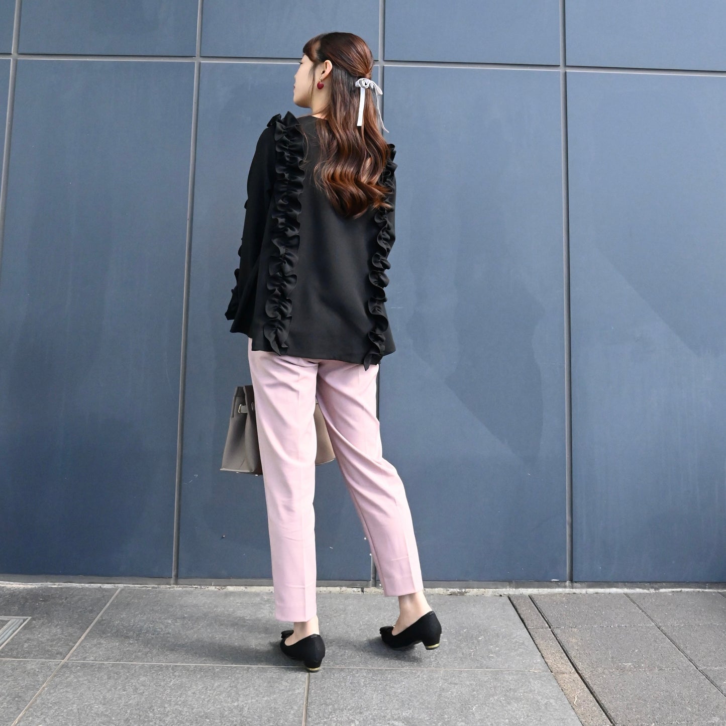 【11月9日(日)20時〜新発売】ツインフリルフレアトップス