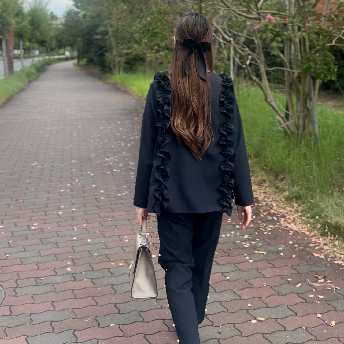 【11月9日(日)20時〜新発売】ツインフリルフレアトップス