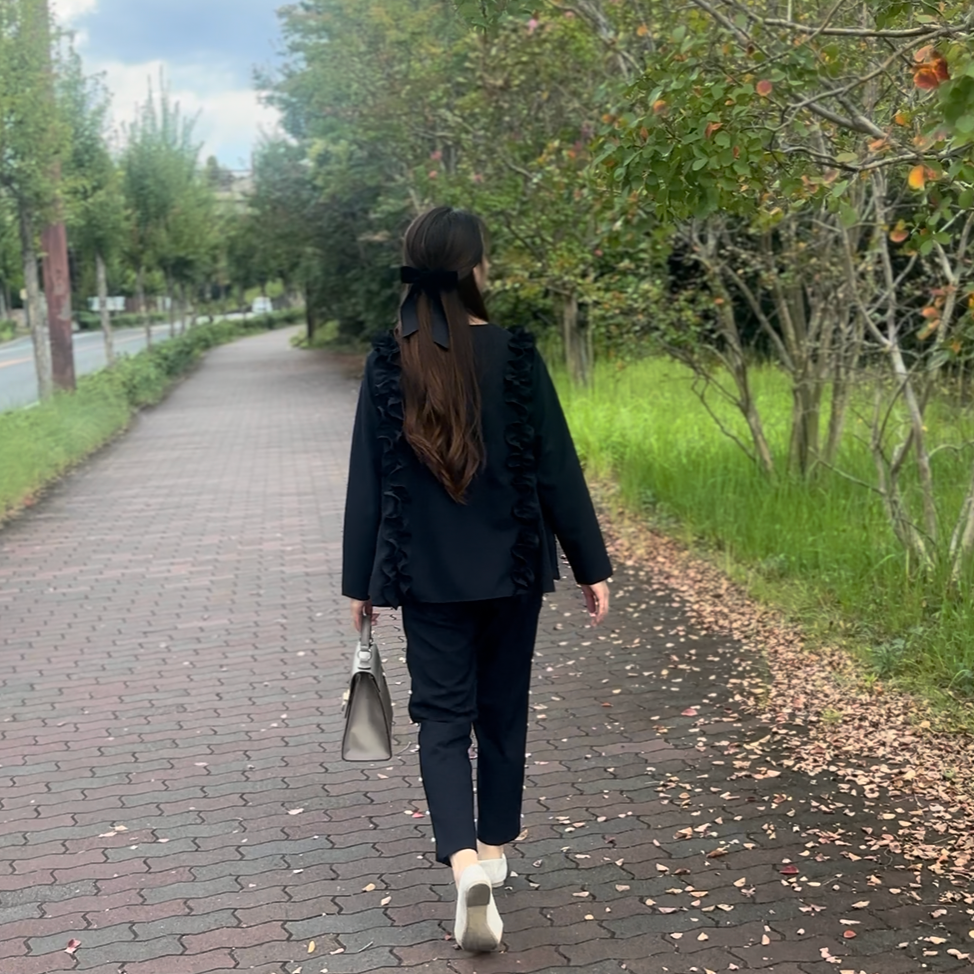 【11月9日(日)20時〜新発売】ツインフリルフレアトップス