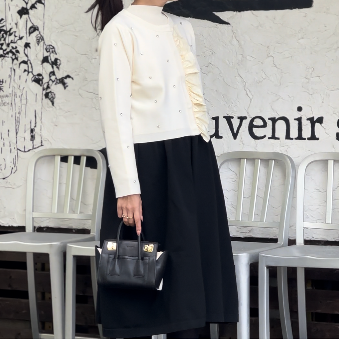 【11月9日(日)20時〜新発売】ジュエルフリルカーディガン