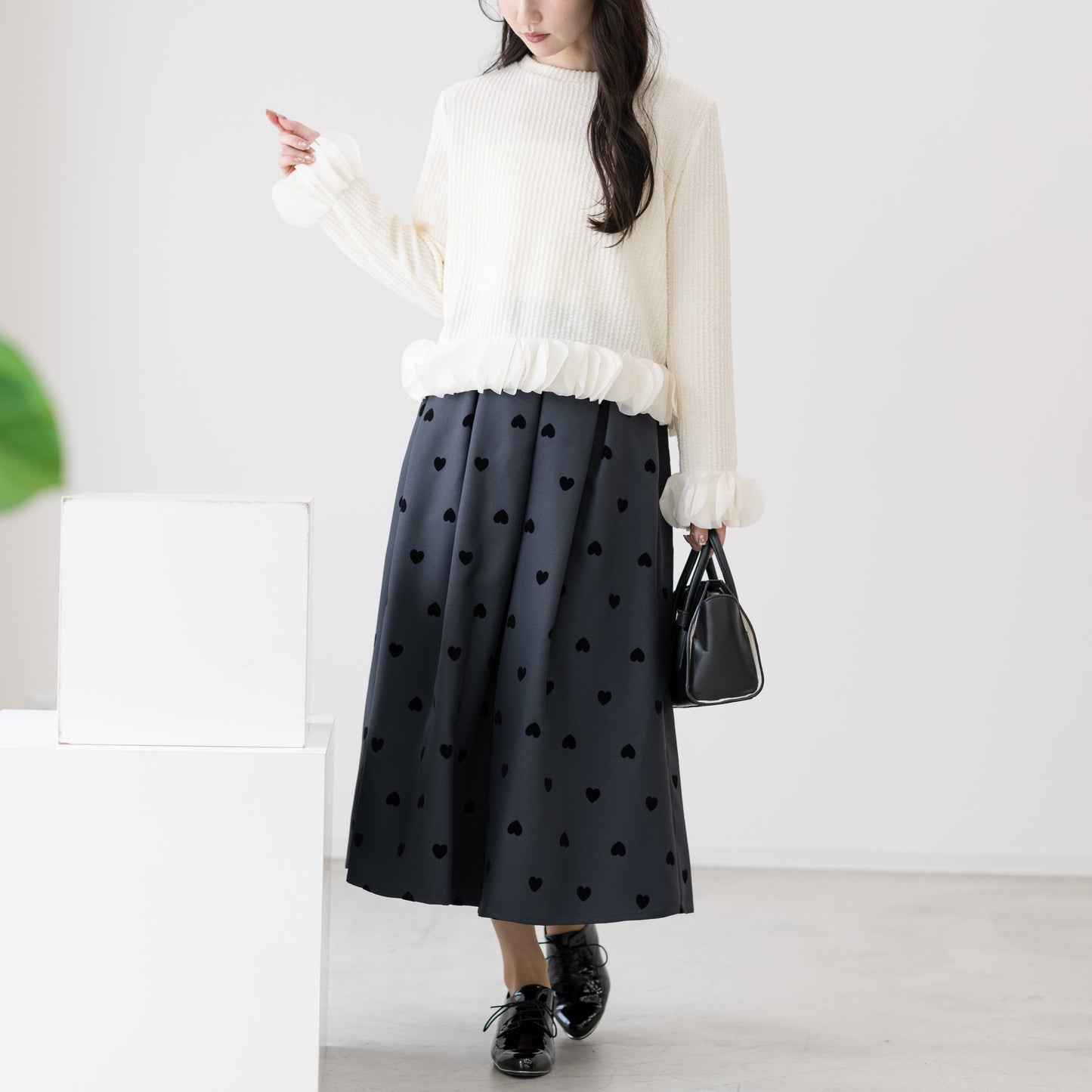 【9月12日(日)13時〜新発売】フロッキーハートスカート