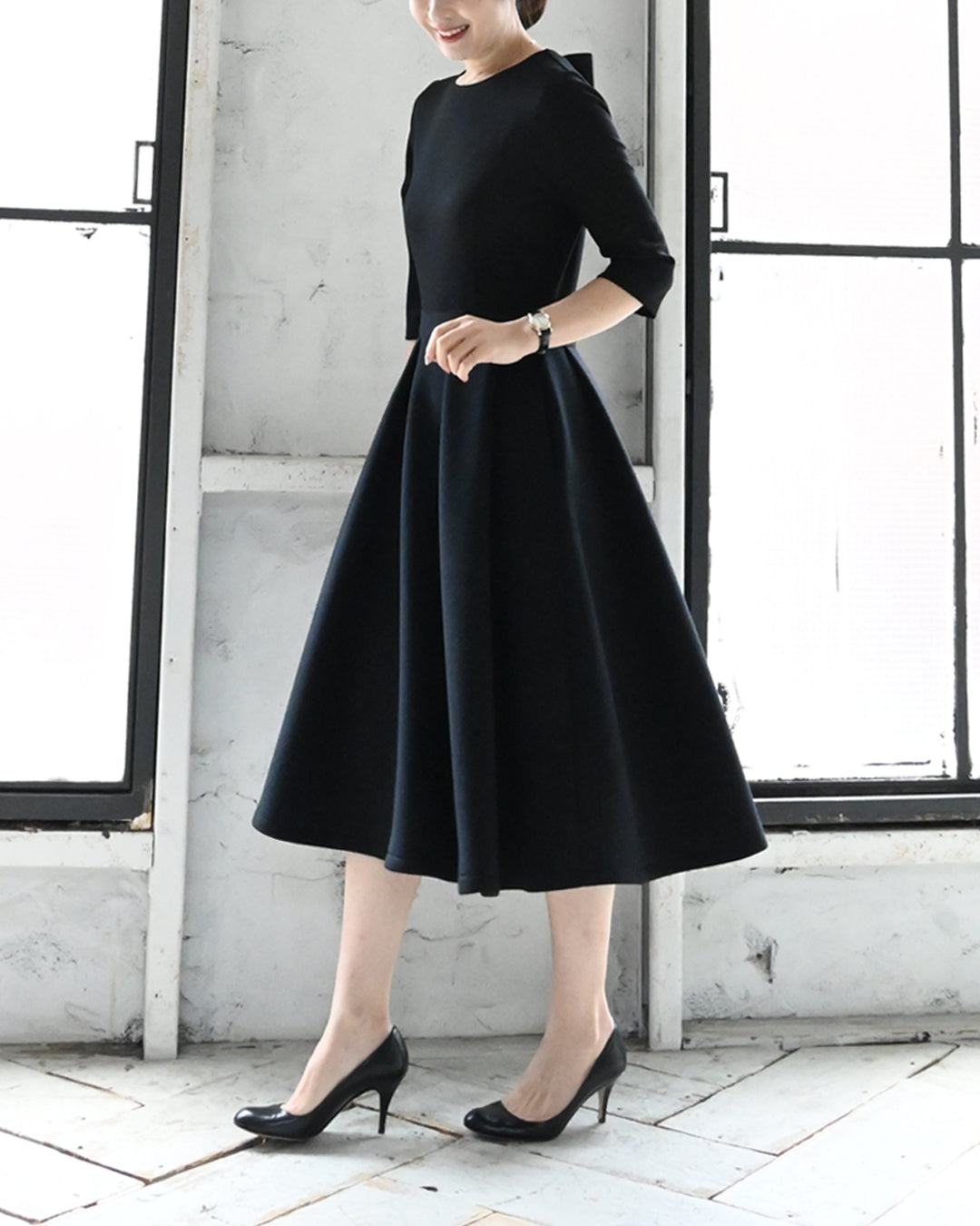 バックリボンワンピース – Neigeオンラインストア