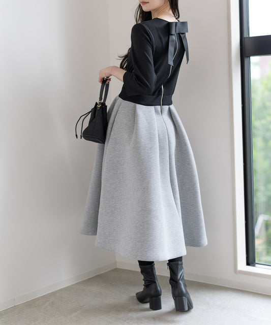 【1月11日(日)20時〜即納販売開始/新色も登場】バックリボンワンピース