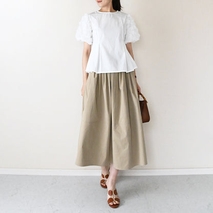 チノコットンスカート