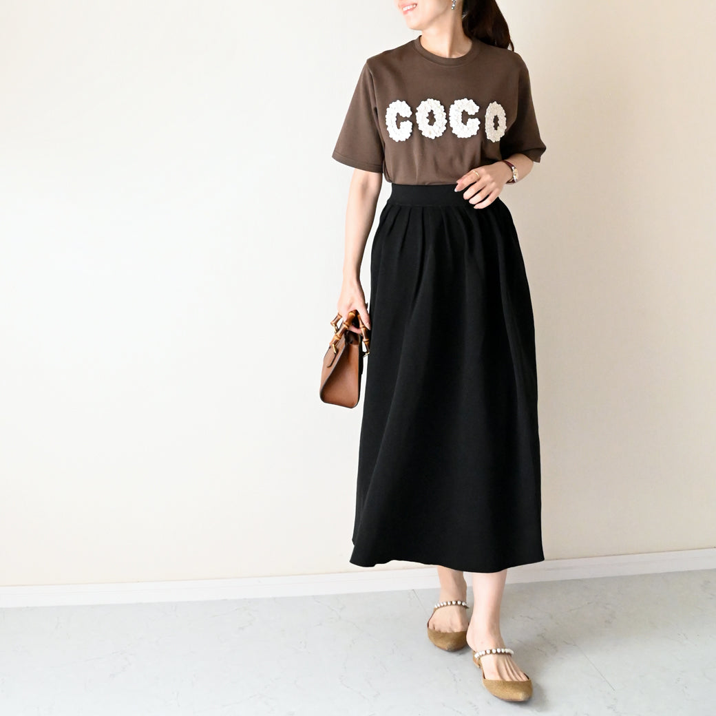 【7月13日(日)20時〜新発売】お花ロゴTシャツ