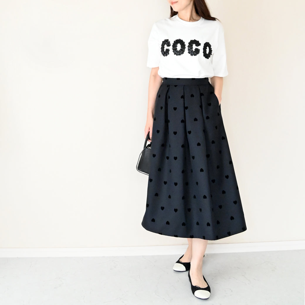 【7月13日(日)20時〜新発売】お花ロゴTシャツ
