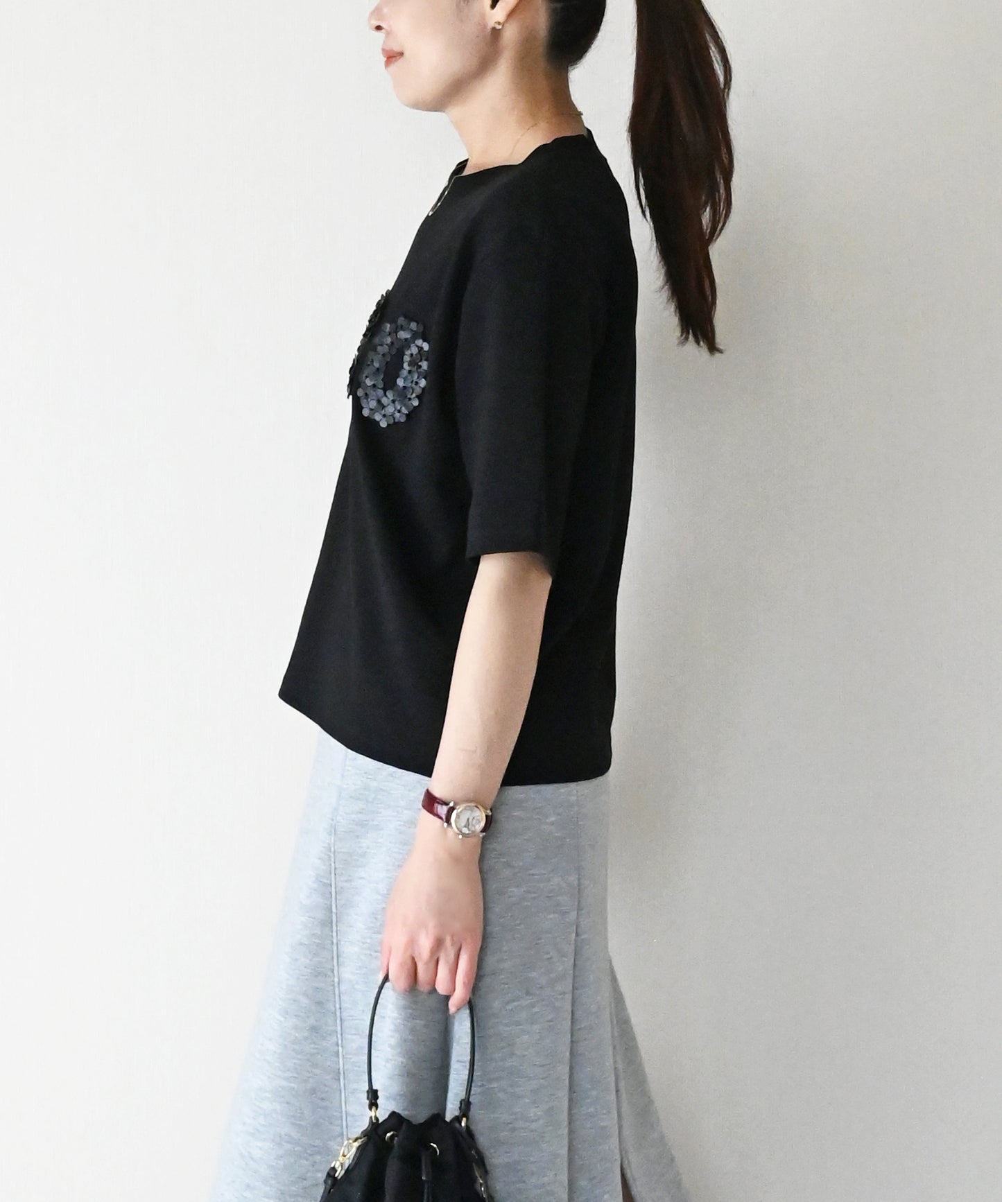 【5月10日(日)20時〜新発売】お花ロゴTシャツ