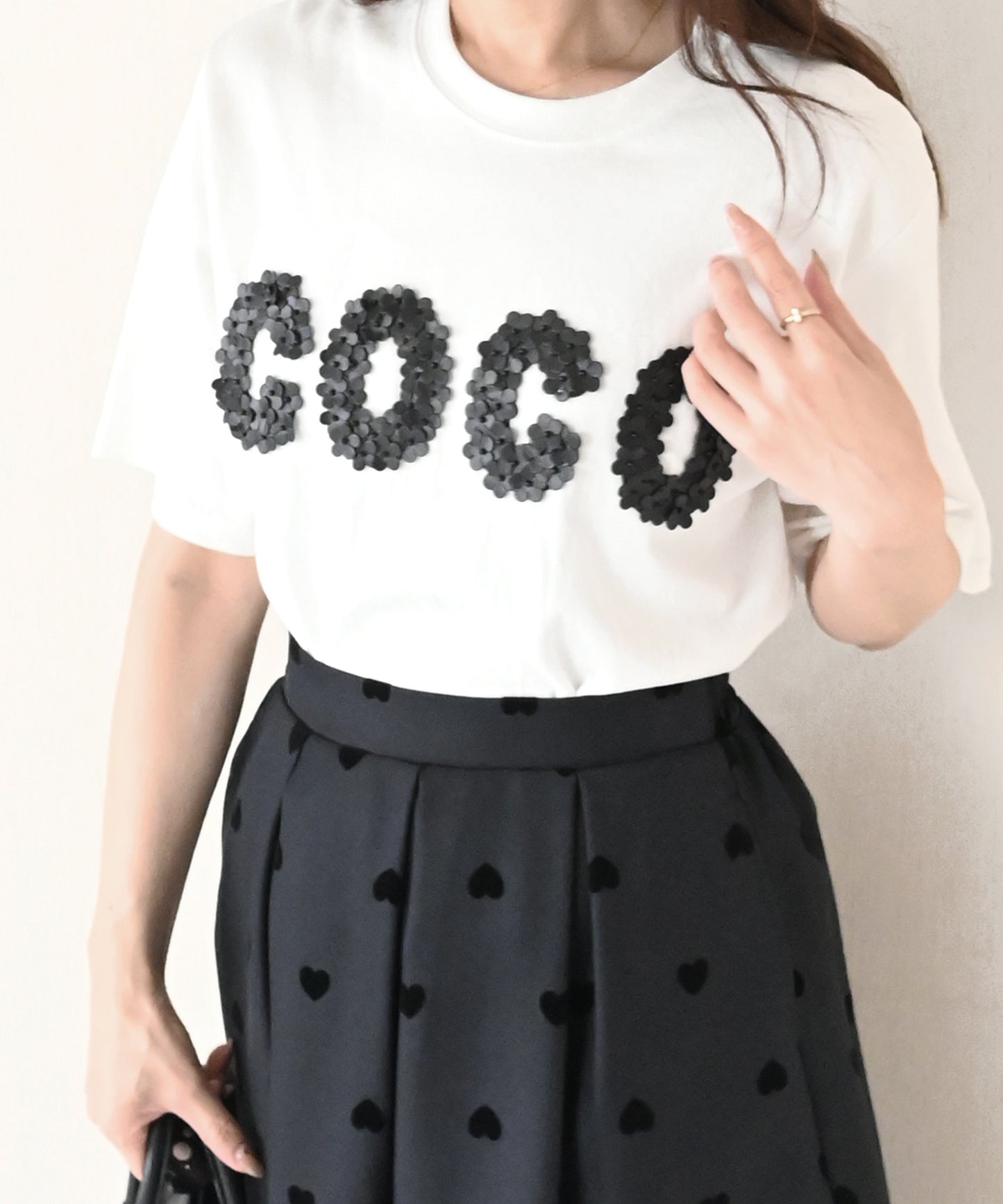 【5月10日(日)20時〜新発売】お花ロゴTシャツ