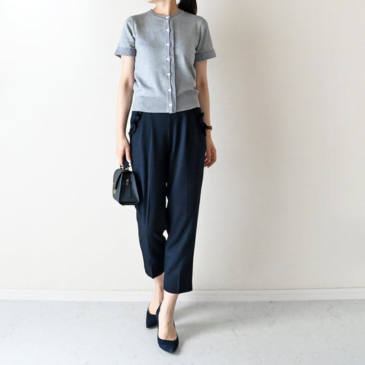 フリルポケット エフォートレスラインパンツ