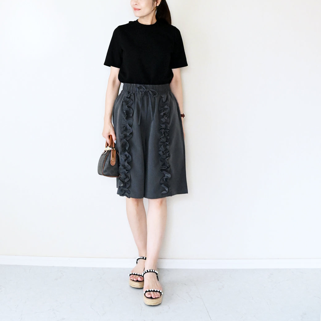 【7月6日(日)20時〜再再入荷】ラッフルフリルハーフパンツ　