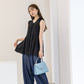【6月22日(日)20時〜新発売】接触冷感シアーフリルペプラムジレ