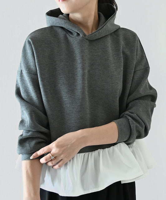 【10月10日(土)午前10時〜新発売】もちもちフリルフーディー