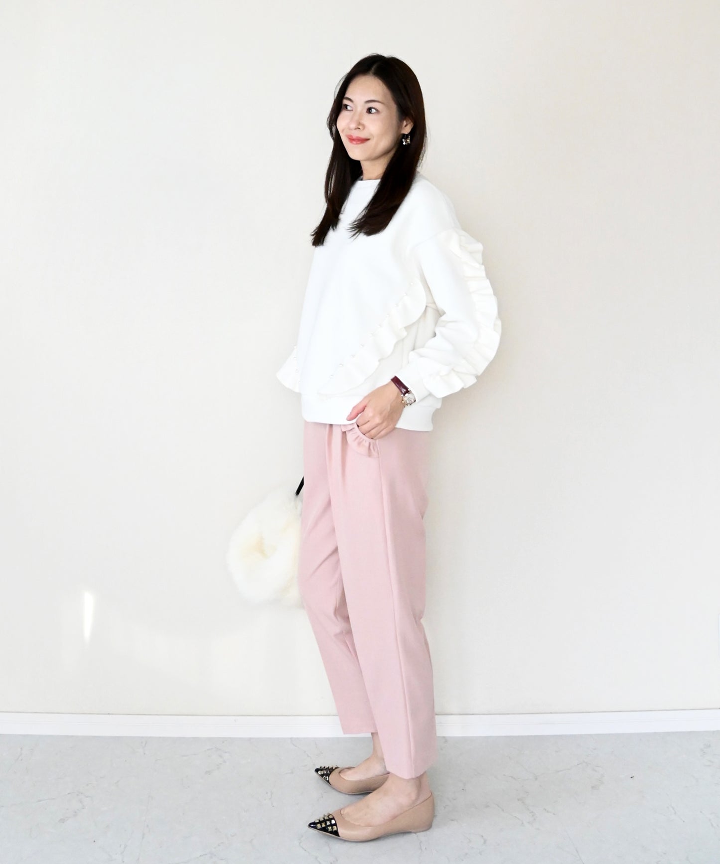 【11月16日(日)20時〜新発売】パールリュクス裏起毛トップス