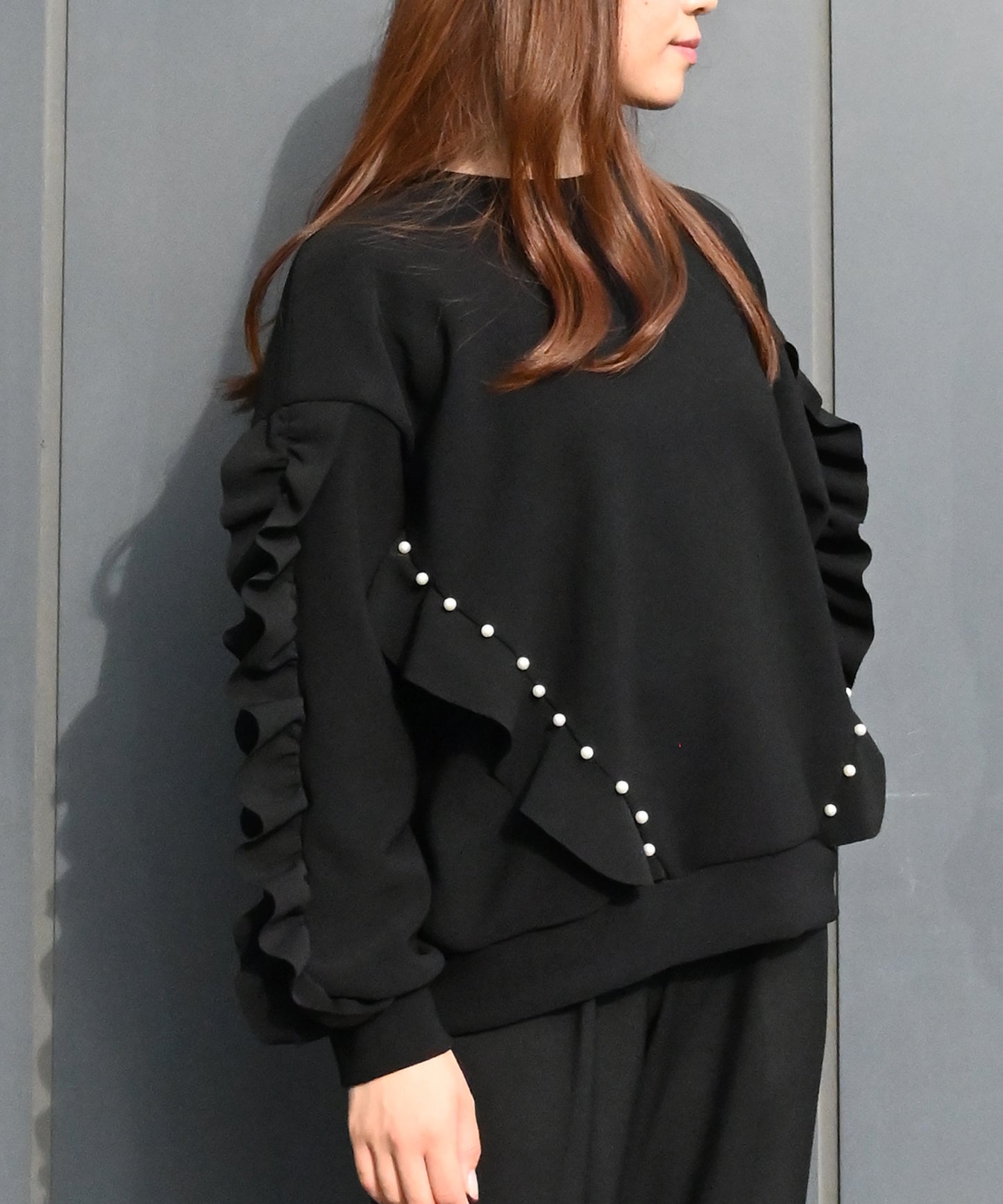 【11月16日(日)20時〜新発売】パールリュクス裏起毛トップス