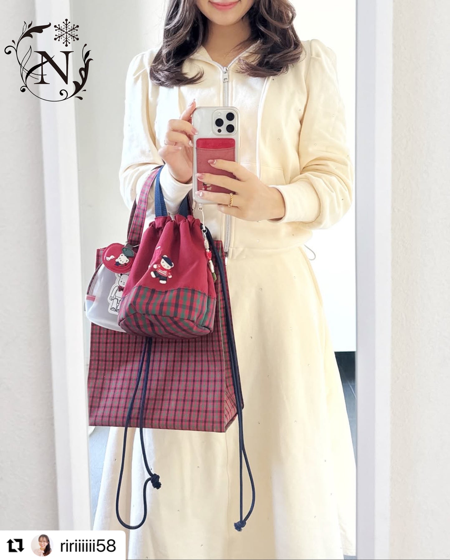 【10月10日(金)13時〜新発売】ラインストーンミストスカート