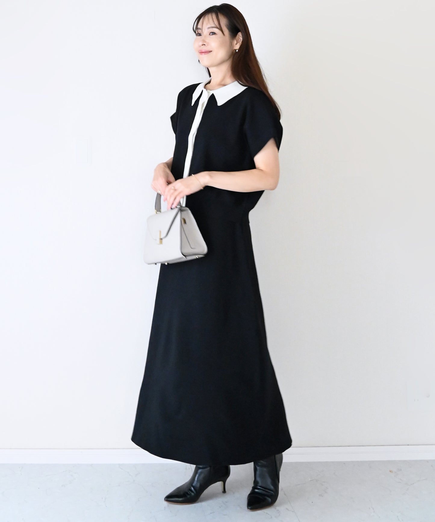 【8月23日(日)20時〜新発売】バイカラーポロニットセットアップ