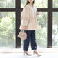【8月17日(日)20時〜新発売】25AW リボン刺繍センタープレスデニム　