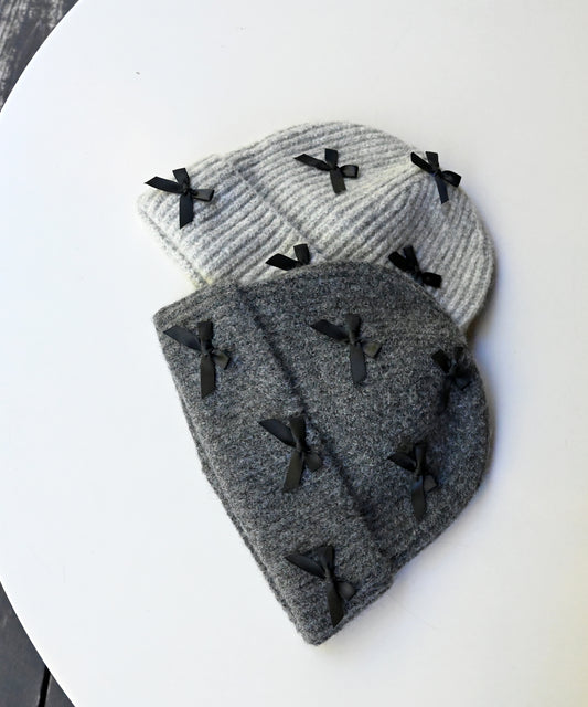 【11月16日(日)20時〜新発売】リボンニット帽/公式ショップ限定　