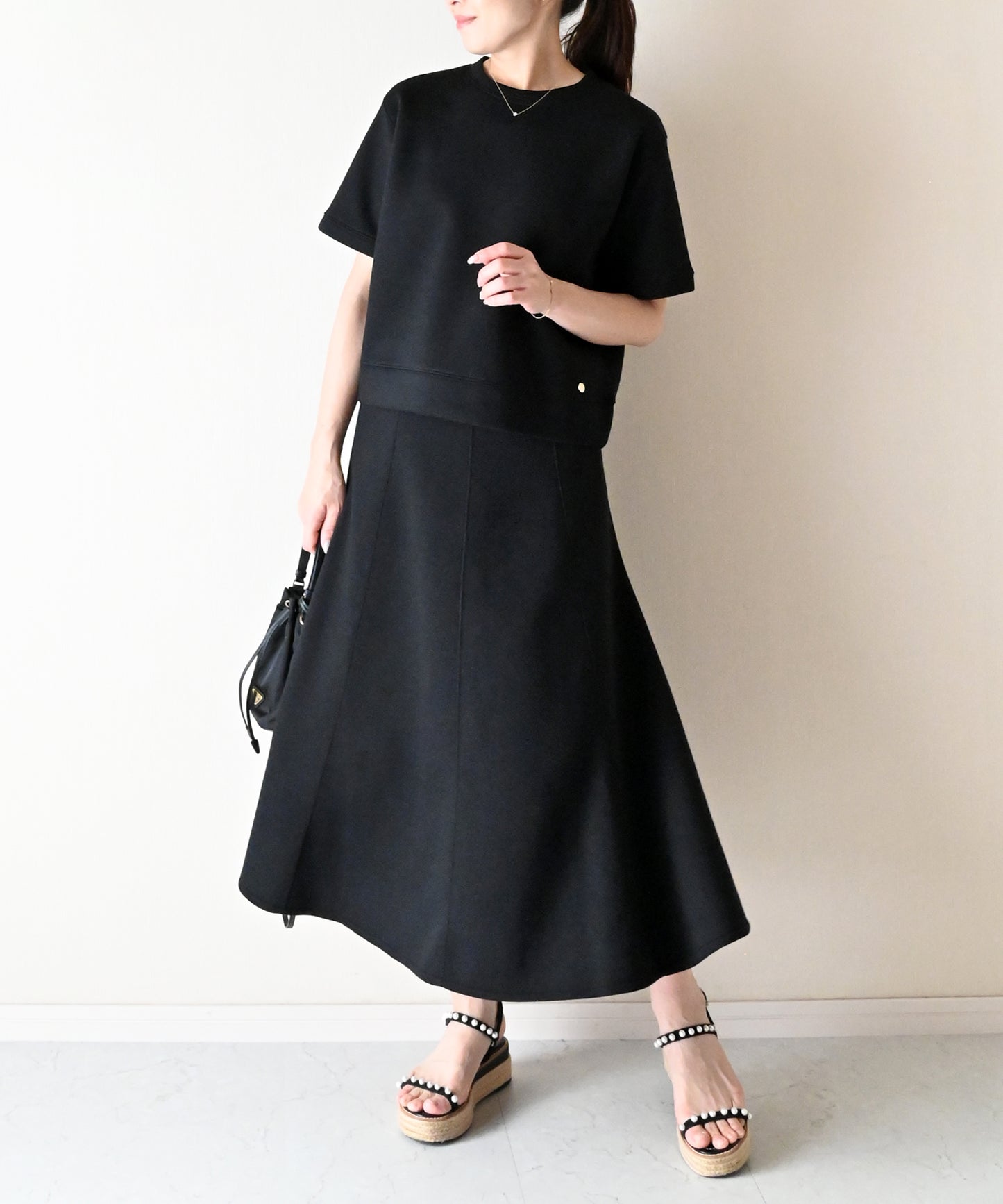 【5月31日(日)20時〜再再入荷】フレアフォルムセットアップ