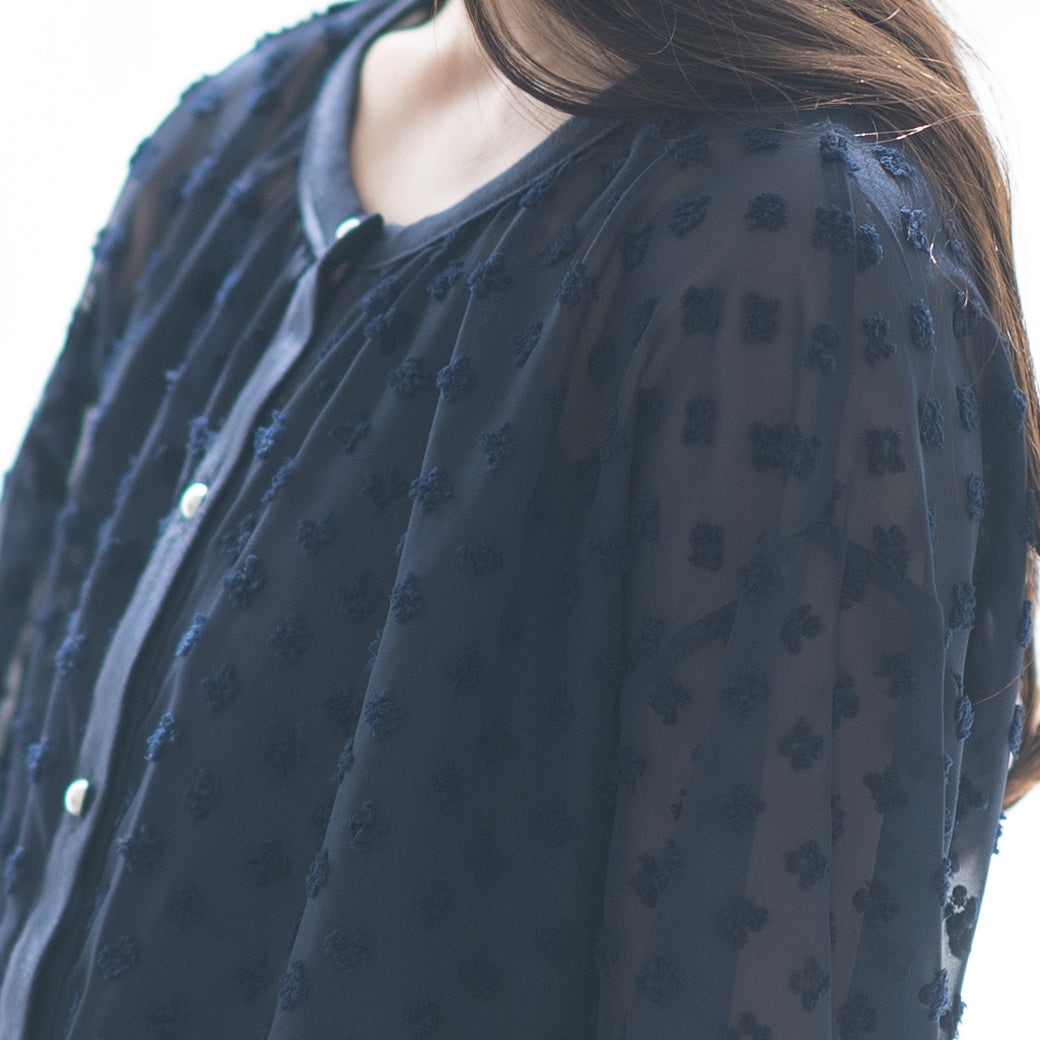 【8月17日(日)20時〜新発売】25AW ぽこぽこフラワーシアーカーディガン
