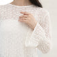 【8月17日(日)20時〜新発売】25AW ストレッチお花レーストップス