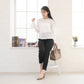 【8月17日(日)20時〜新発売】25AW ストレッチお花レーストップス