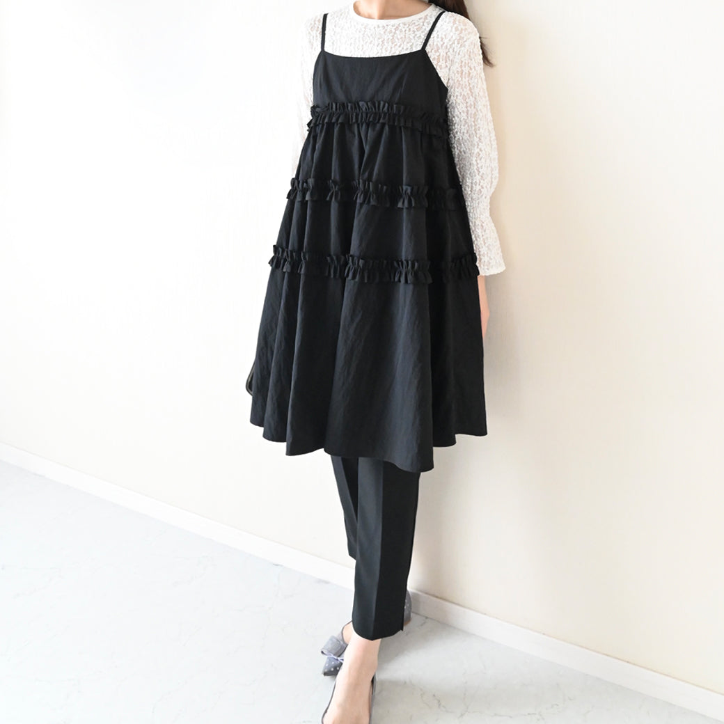 【7月13日(日)20時〜新発売】フリルラインギャザーワンピース