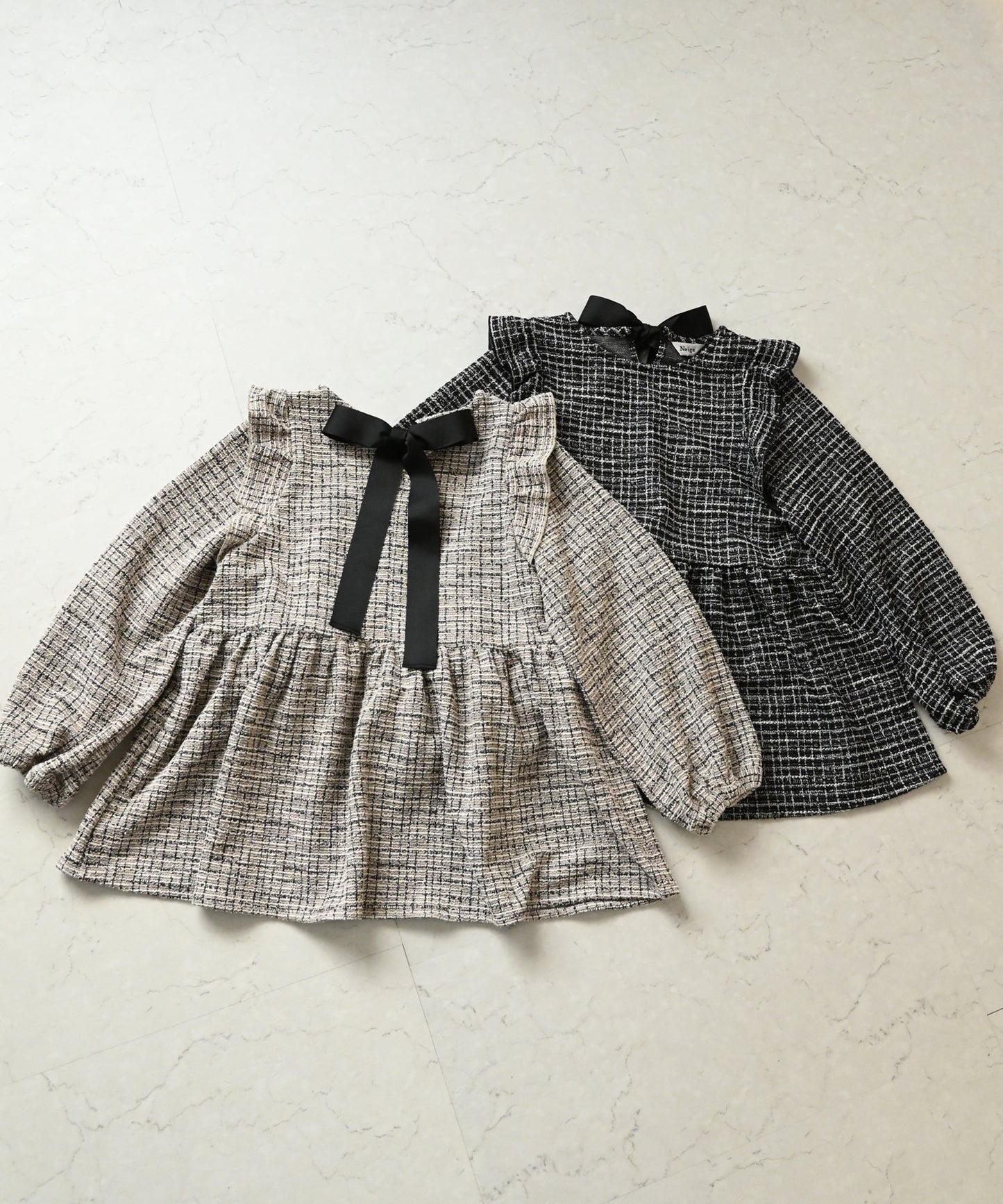 【8月30日(日)20時〜新発売】クラシカルフリルリボンツイードトップス