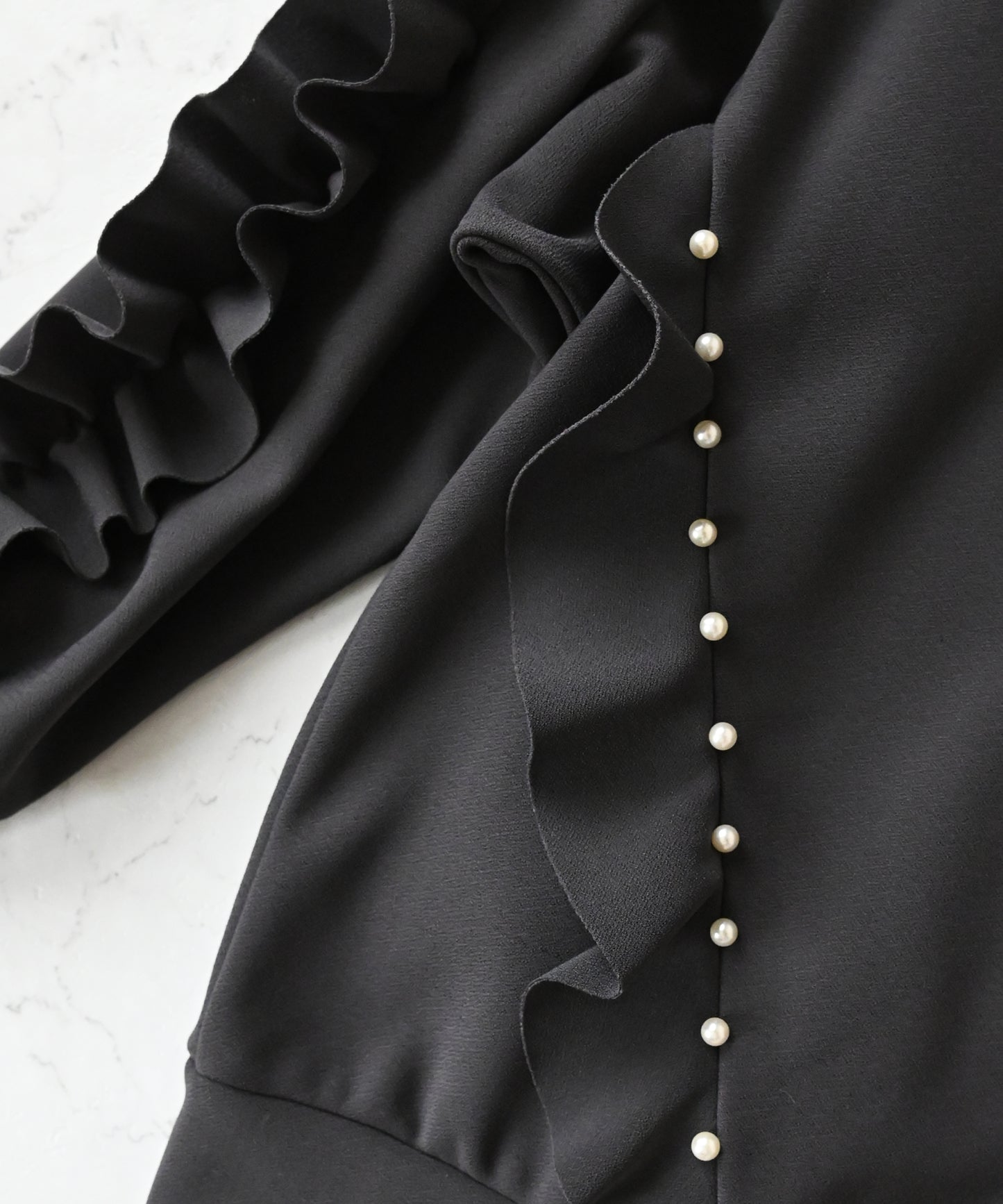 【新色グレーも12月21日(日)20時〜再入荷】パールリュクス裏起毛トップス